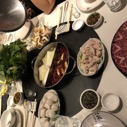 Two broths - the spread