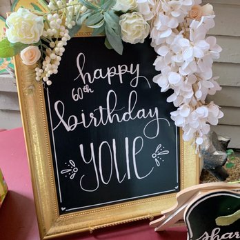 Marcella Marie Designs - Thank you Marcella for making my mother's birthday extra special! - Calligraphy Near Me