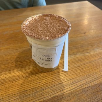 Chocolate Fish Coffee Roasters - Tiramisu oatmilk latte - Coffee Roasteries Near Me - Folsom, California