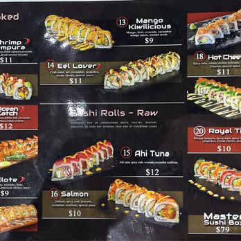 Master Sushi - Menu - Sushi Bars Near Me - Waukegan, Illinois