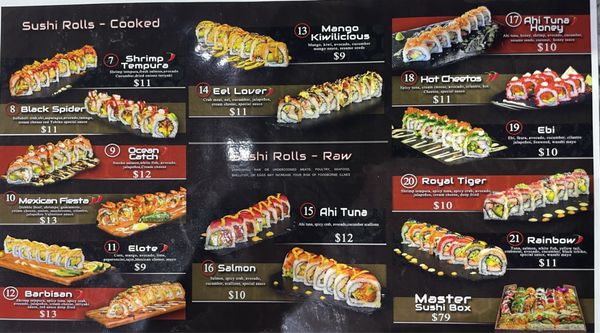 Menu photo 1 Master Sushi Waukegan, IL