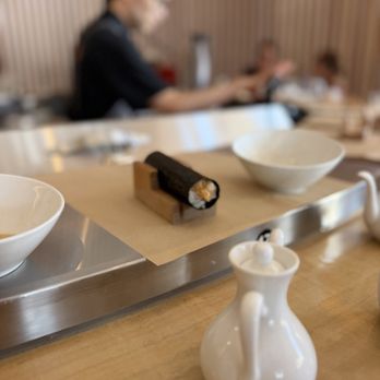 The Bar - Hand Rolls by Seabutter - Scallop Crunch - Sushi Bars Near Me - Los Angeles, California