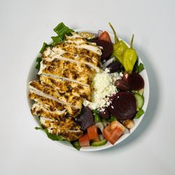 Mr. Shawarmagrille - Chicken Greek Salad