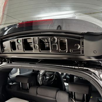 i-Tech Auto Customizing - Prepping rear camera installation - Car Stereo Installation Near Me - San Diego, California
