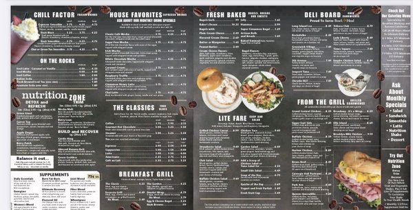 Menu photo 4 Grand Central Bagel Cafe Lancaster, PA