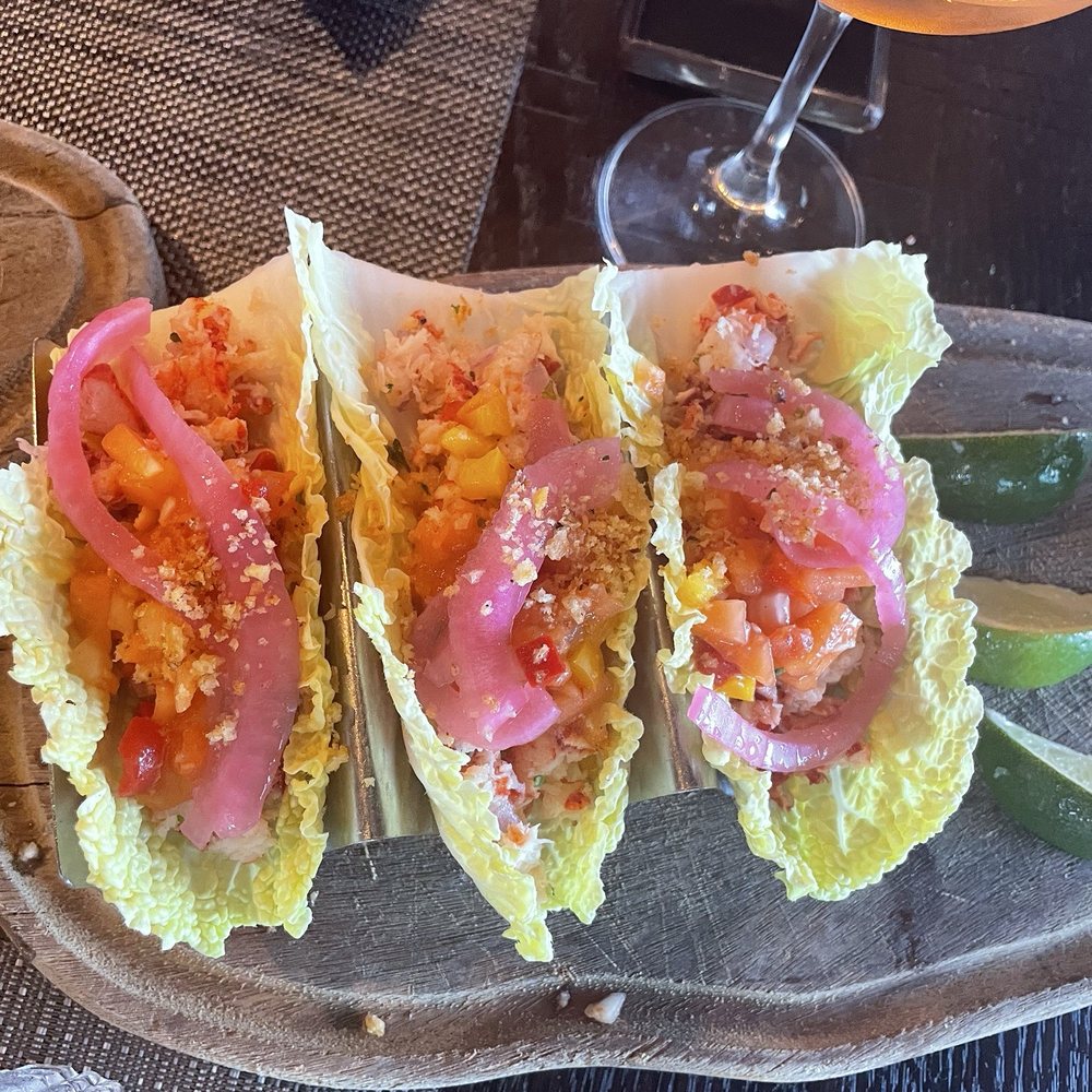 Fogo de Chão - Lobster and shrimp tacos - Brazilian Near Me - Oxon Hill, Maryland