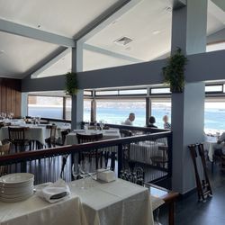 Portofino Restaurantes - Indoor dining. The view is breathtaking!