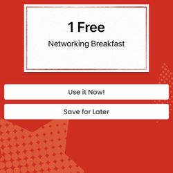 Arcadia Chamber of Commerce - Check in offer! This is a great value!