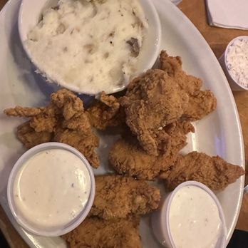 Texas Roadhouse - Chicken critters and mashed potatoes - Barbeque Near Me - Montgomery, Alabama Texas Roadhouse - Chicken critters and mashed potatoes - Barbeque Near Me - Montgomery, Alabama