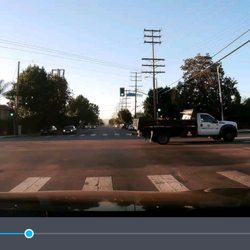 Herc Rentals - This retard passed a solid red light