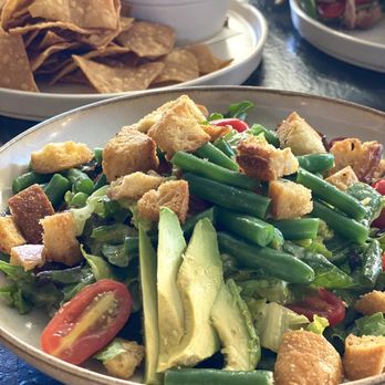 Mesquite At The Warehouse - Fresh salad! - Seafood Near Me - Fredericksburg, Texas Mesquite At The Warehouse - Fresh salad! - Seafood Near Me - Fredericksburg, Texas