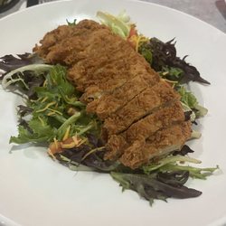Water to Wine Steakhouse & Terrace, Pioneer Bar, TNT Casino - Hand breaded chicken salad
