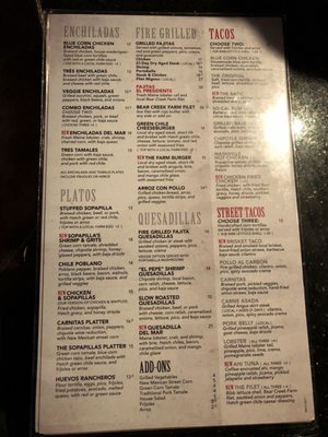 Menu photo 7 Sopapilla's Franklin, TN