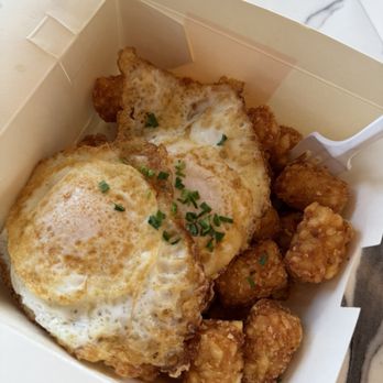 Egg Tuck - TATER TOTS - Coffee & Tea Near Me - Schaumburg, Illinois