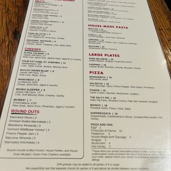 The Salty Pig - Menu - New American Near Me - Boston, Massachusetts The Salty Pig - Menu - New American Near Me - Boston, Massachusetts