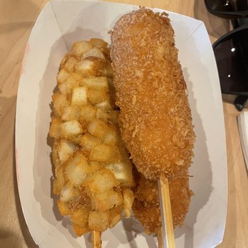 ChungChun - Sul Bing Su - Original Hotdog, Potato (Original), Whole Mozzarella Hotdog - Desserts Near Me - Katy, Texas ChungChun - Sul Bing Su - Original Hotdog, Potato (Original), Whole Mozzarella Hotdog - Desserts Near Me - Katy, Texas