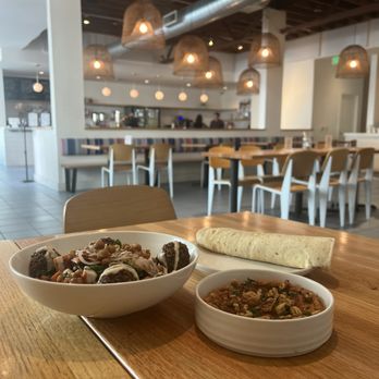 Ibiza - Hippie Salad, Muhamara and vegan flatbread - Salad Near Me - Santa Cruz, California Ibiza - Hippie Salad, Muhamara and vegan flatbread - Salad Near Me - Santa Cruz, California