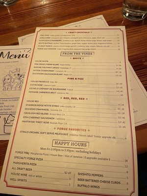Menu photo 4 Forge Pizza Napa, CA