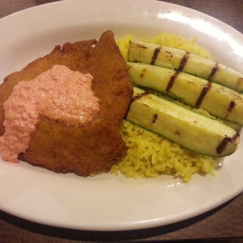 Cafe Sababa - Mediterranean Grill - Schnitzel platter. - Mediterranean Near Me - Dunwoody, Georgia Cafe Sababa - Mediterranean Grill - Schnitzel platter. - Mediterranean Near Me - Dunwoody, Georgia