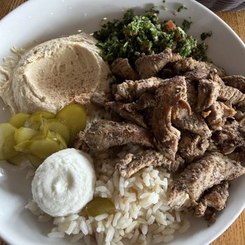 Anita's Kitchen - chicken shawarma entree - Lebanese Near Me - Ferndale, Michigan
