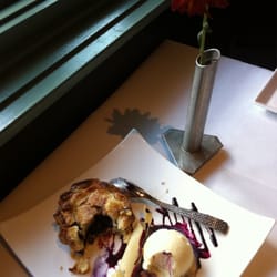 Wild blueberry pie