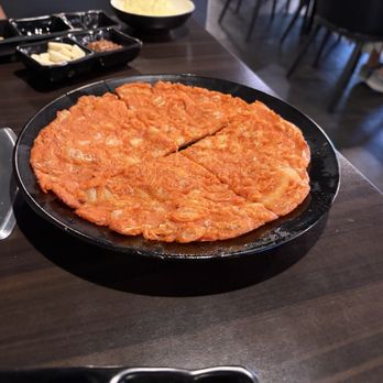 Hangang - 김치전  |  Kimchi Jeon - Korean Near Me - Honolulu, Hawaii