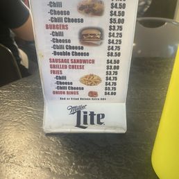 Menu Menu