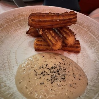 Georgie - Potato churros and onion dip stood out - New American Near Me - Dallas, Texas