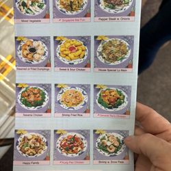 Great Wall - Menu 3