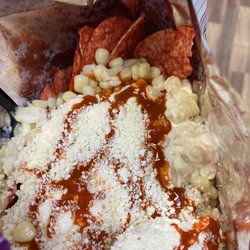La Carreta De Lily - Tostielote with flamin hot Tostitos