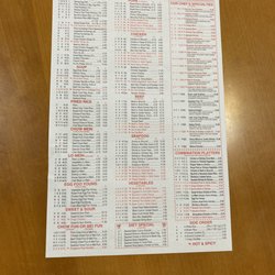 Chan's Garden - Secor Chan's Garden menu Update 04/15/2021