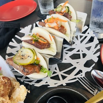 Duckine - Bun bao duck, shrimp puff and KAFC chicken wings. Yummy food! A must when visiting Maui in Lahaina area. - Chinese Near Me - Lahaina, Hawaii
