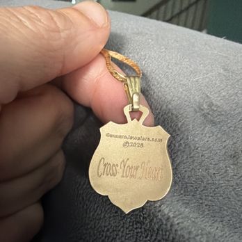 Gennaro Jewelers - Cross your heart engraving - Jewelry Near Me - Bellmore, New York Gennaro Jewelers - Cross your heart engraving - Jewelry Near Me - Bellmore, New York