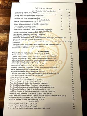 Menu photo 1 Park Tavern Estes Park, CO