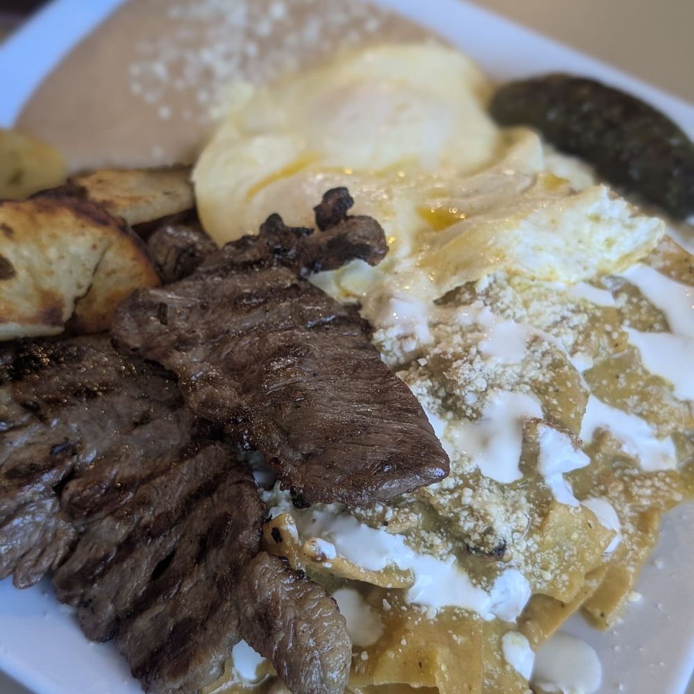 Maiz Cafe - Chilaquiles. We're the best I've tasted in a while - Mexican Near Me - Rialto, California Maiz Cafe - Chilaquiles. We're the best I've tasted in a while - Mexican Near Me - Rialto, California