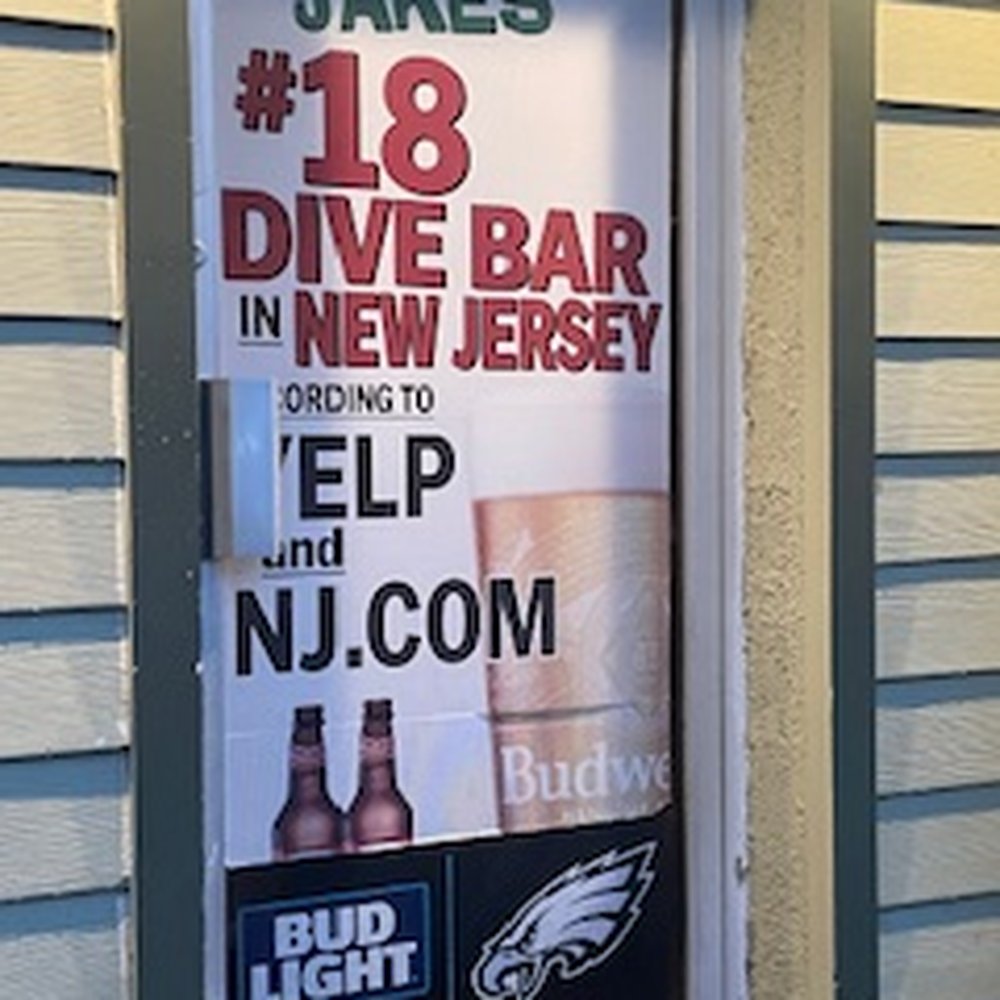 Shakey Jakes Cafe - I sent a picture of the front door of Shakey Jakes to my wife and son.  I mentioned that "If I go missing this is the place to start." - Dive Bars Near Me - Stanhope, New Jersey