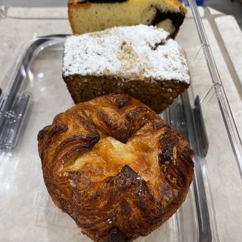 Bakery Nouveau - From front to back: Kugelhopf, banana bread, zebra cake - Bakeries Near Me - Seattle, Washington Bakery Nouveau - From front to back: Kugelhopf, banana bread, zebra cake - Bakeries Near Me - Seattle, Washington
