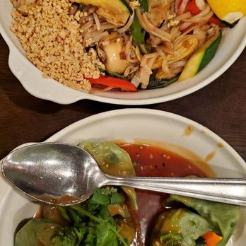 Ren Dumpling & Noodle House - Pad Thai and vegetable dumplings - Chinese Near Me - Wilton, Connecticut Ren Dumpling & Noodle House - Pad Thai and vegetable dumplings - Chinese Near Me - Wilton, Connecticut