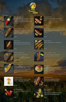 Menu photo 2 The chubby corn Los Angeles, CA Menu photo 2 The chubby corn Los Angeles, CA
