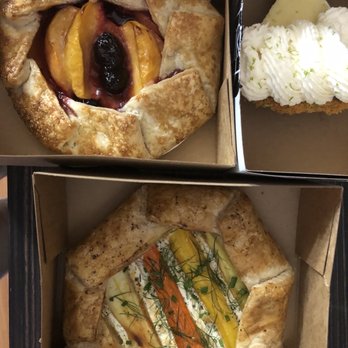 Madison Sourdough - Peach cherry galette, key lime pie, rainbow   galette - Bakeries Near Me - Madison, Wisconsin