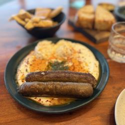 Elizabeth’s - Turkish eggs and lamb sausage