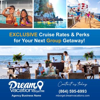 Michael & Kimberly Borgel - Dream Vacations - To save money while traveling with a group, gather friends, family, employees, or club members and start planning your dream vacation. - Travel Agents Near Me - Clarksburg, Maryland Michael & Kimberly Borgel - Dream Vacations - To save money while traveling with a group, gather friends, family, employees, or club members and start planning your dream vacation. - Travel Agents Near Me - Clarksburg, Maryland