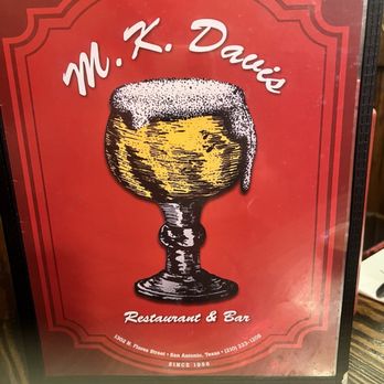 M K Davis Restaurant & Bar - Mexican Near Me - San Antonio, Texas