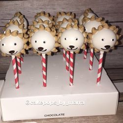 Lion cakepops