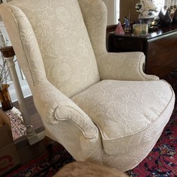 Late 19th century ball and claw foot chair Late 19th century ball and claw foot chair