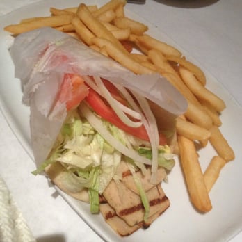Opa Grille - Chicken Gyro Sandwich- that meat so tender!! - Greek Near Me - Williston Park, New York Opa Grille - Chicken Gyro Sandwich- that meat so tender!! - Greek Near Me - Williston Park, New York