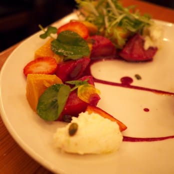 The Lark - Beets & burrata - New American Near Me - Santa Barbara, California The Lark - Beets & burrata - New American Near Me - Santa Barbara, California