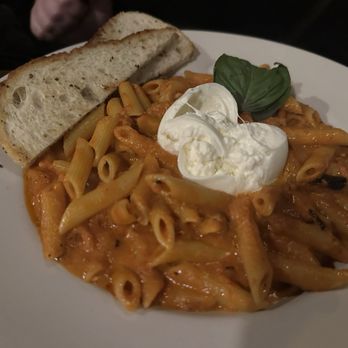Daniela - Penne with eggplant and burrata - Pizza Near Me - Buffalo, New York