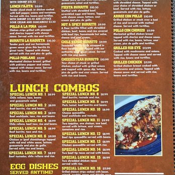 La Carreta - Menu pg7 - Mexican Near Me - Greenville, Ohio La Carreta - Menu pg7 - Mexican Near Me - Greenville, Ohio