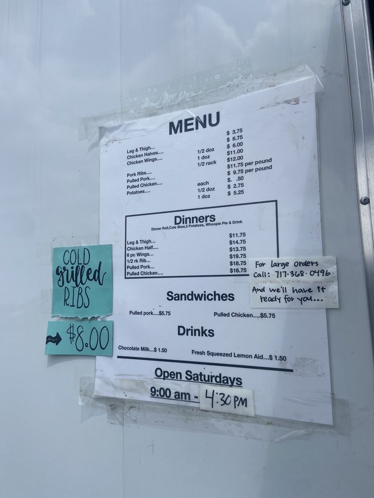 AMISH CHICKEN TEMP. CLOSED 2824 Biggs Hwy, Rising Sun, Maryland